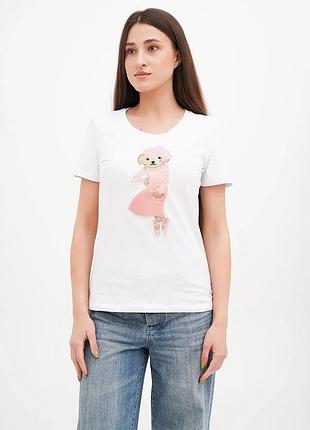 Футболка женская ralph lauren bear b-7049wt m