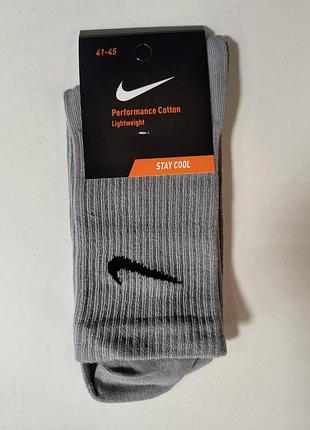 Набір якісних чоловічих бавовняних шкарпеток 3 штук nike 3
