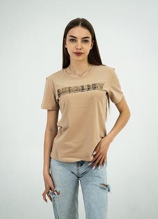 Футболка женская burberry b-5050-1 light brown m