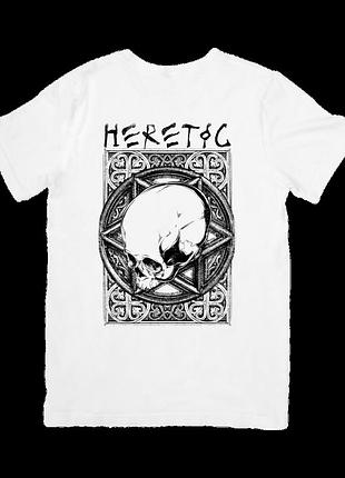 Футболка heretic skull