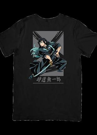 Футболка клинок, рассекающий демонов (demon slayer)