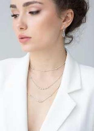 Серьги флора 925 / серьги флора 925