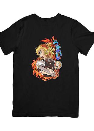 Футболка клинок, рассекающий демонов (demon slayer)