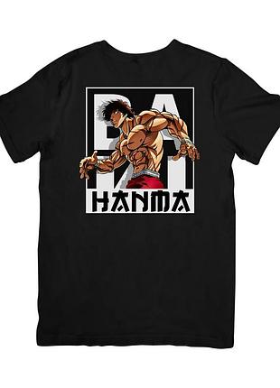 Футболка боец баки (baki the grappler)