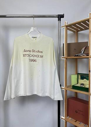 Лонгслив acne studios | acne studios white long sleeve ( s m l xl )