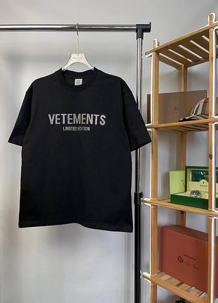 Vetements футболка | стрази та ексклюзивний дизайн | преміум якість та стиль m