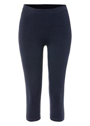 Лосины капри-бриджи для женщины esmara lycra® 472822 m темно-синий