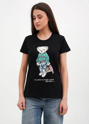 Футболка женская ralph lauren bear fs-5023bl l