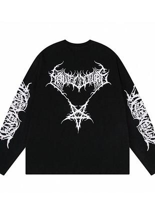 Vetements лонгслів | бавовняний лонгслів ветмо ( s m l xl )