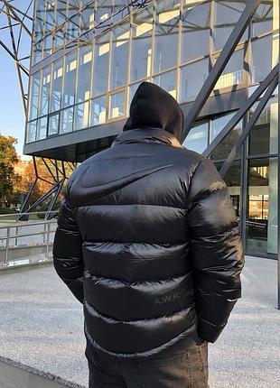 Дутый oversize пуховик nike nocta black | куртка найк нокта пухан trapstar