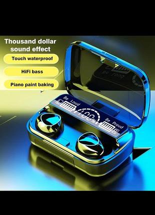 Bluetooth наушники спортивные + power bank.