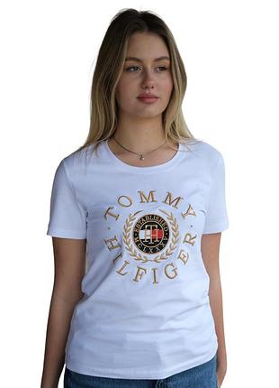 Футболка женская tommy hilfiger b-1007 white s