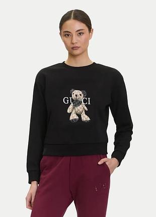 Свитшот женский gucci bear g-0120bl s