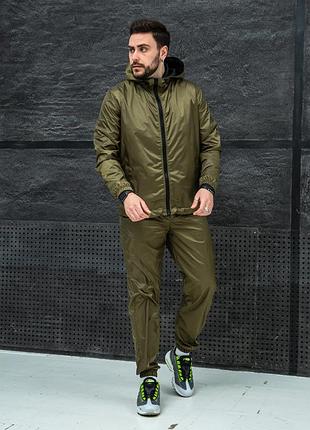 Костюм плащевка хаки s xl