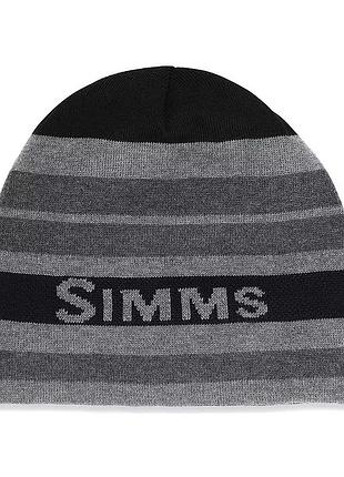 Шапка simms everyday beanie carbon stripe (13091-009-00)