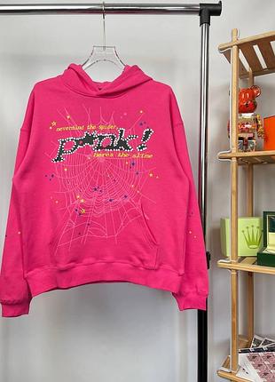 Рожеве худі sp5der & young thug | spider pink hoodie ( s m l xl )