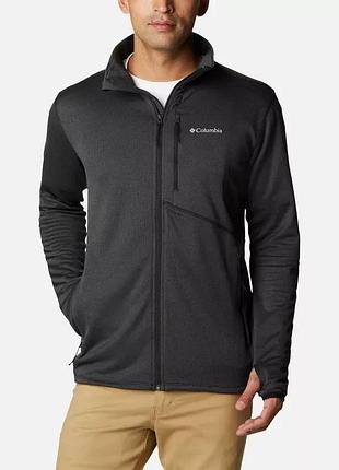 Мужская флисовая куртка park view columbia sportswear с молнией во всю длину