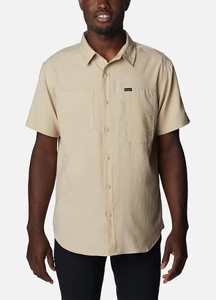 Мужская рубашка с коротким рукавом silver ridge utility columbia sportswear lite