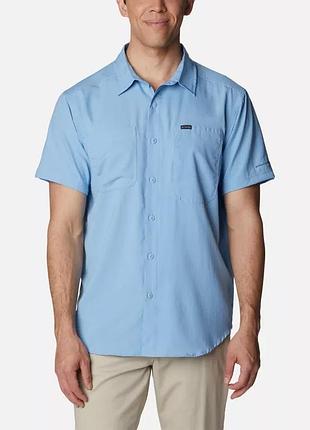 Мужская рубашка с коротким рукавом silver ridge utility columbia sportswear lite