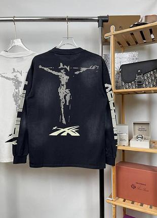 Лонгслів hellstar | бавовняний лонгслів ( s m l xl )