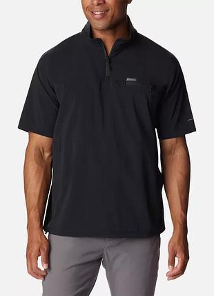 Мужская тканая рубашка с коротким рукавом canyon gate columbia sportswear