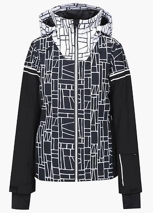 Urbanshop com ua куртка женская cmp jacket fix hood black/white 31w0076-15zh размеры запитуйте
