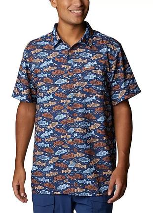 Чоловіча табірна сорочка pfg super slack tide columbia sportswear
