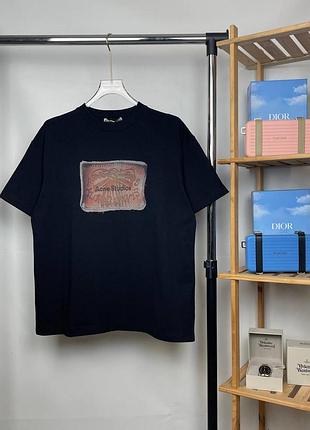 Футболка acne studios "old logo" | acne studios t-shirt ( s m l xl ) ( 2 кольори ) зеленый, xl