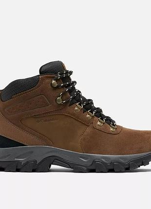 Мужские замшевые водонепроницаемые походные ботинки columbia sportswear newton ridge plus ii suede waterproof 10