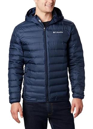 Мужской пуховик с капюшоном columbia sportswear men's lake 22 down hooded jacket xxl