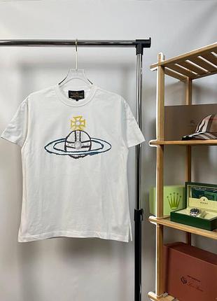Футболка vivienne westwood | vivienne westwood white tee ( xs s m l xl ) m