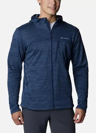 Мужская флисовая толстовка columbia sportswear maxtrail ii с капюшоном и молнией s