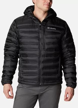 Мужская куртка columbia sportswear pebble peak down hooded jacket пуховик xxl