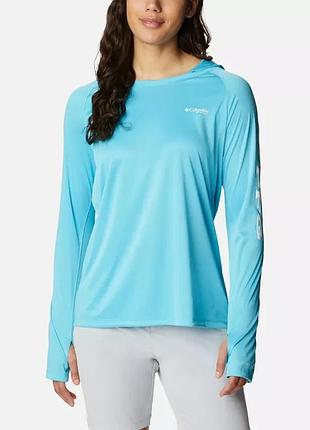 Женская толстовка columbia sportswear pfg tidal tee heather кофта xl