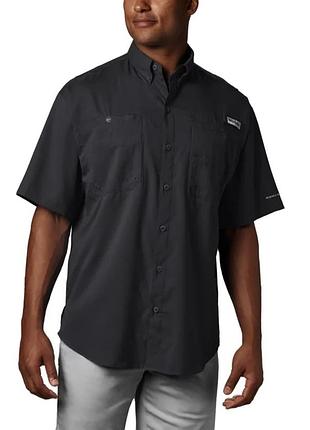 Мужская рубашка с коротким рукавом pfg tamiami columbia sportswear ii
