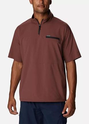 Мужская тканая рубашка с коротким рукавом canyon gate columbia sportswear