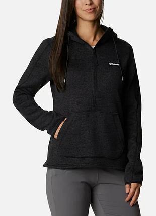 Женский свитер columbia sportswear weather fleece худи с флисом l