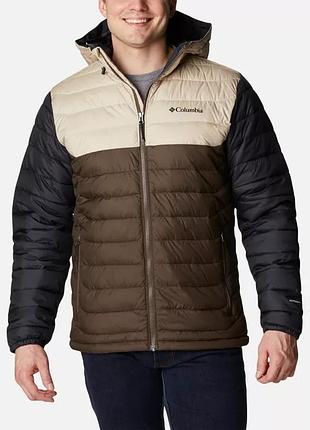 Мужская куртка с капюшоном columbia sportswear men’s powder lit hooded insulated jacket m