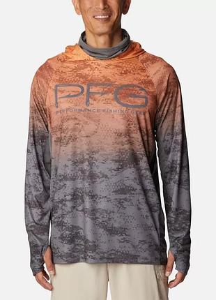 Мужская толстовка с капюшоном pfg super terminal tackle columbia sportswear vent