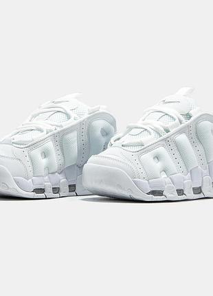 Кроссовки женские nike air more uptempo low белые оригинал, женские кроссовки найк 42