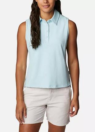 Женское поло без рукавов pfg sun drifter columbia sportswear