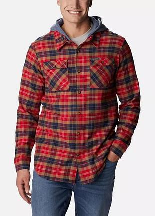 Мужская толстовка columbia sportswear flare gun stretch flannel рубашка с капюшоном xxl