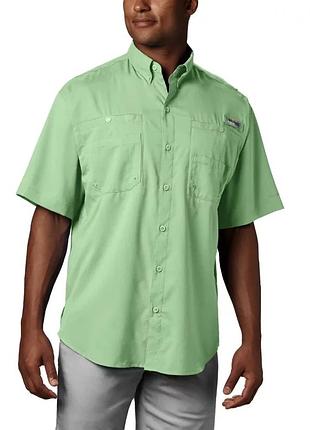 Мужская рубашка с коротким рукавом pfg tamiami columbia sportswear ii