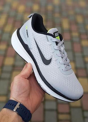 Чоловічі літні кросівки nike zoom pegasus світло сірі модні кросівки найк зум чудової якості 43(27,5см)