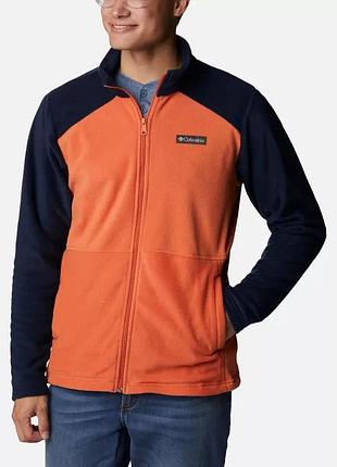 Мужская флисовая куртка castle dale columbia sportswear с молнией во всю длину