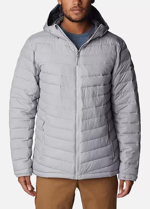 Мужская куртка с капюшоном columbia sportswear slope edge hooded insulated jacket m