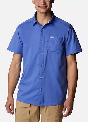 Мужская рубашка pfg slack tide columbia sportswear camp