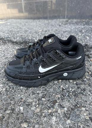 Кросівки nike p-6000 комбіновані чорні 39