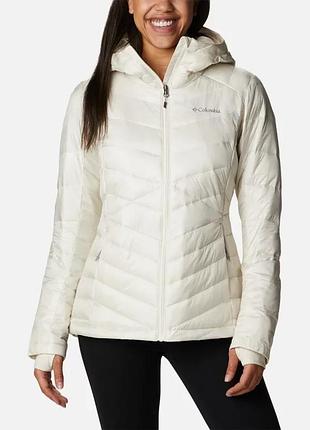 Женская куртка с капюшоном columbia sportswear joy peak omni-heat infinity insulated l