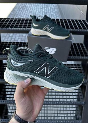 Кроссовки new balance fresh foam 860 темно-зеленые спортивные мужские нью баланс фреш фоам 860